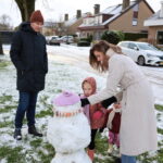 Sneeuwpret aan de Schouw in Heerenveen
