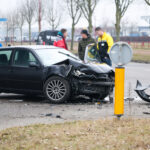 Forse schade bij aanrijding in Heerenveen