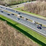 Auto botst op vangrail op N31 Bij Drachten