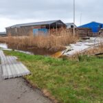 Schade in en rondom Heerenveen door harde wind
