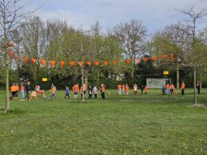 Koningsspelen gehouden onder Oranje zonnetje.