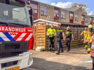 Veel rookontwikkeling bij brand in woning te Drachten