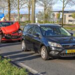 Flinke kop-staartbotsing in Drachten