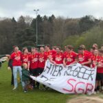 Feest in Beetsterzwaag na behalen kampioenschap De Sweach.