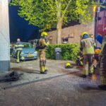 Electrische step vliegt in brand in woning in Gorredijk