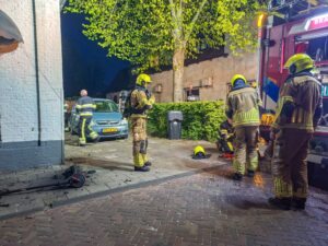 Electrische step vliegt in brand in woning in Gorredijk