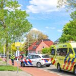 Fietser gewond na botsing met auto Drachten