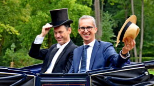 Gedeputeerde Matthijs de Vries opent vernieuwd Park Huize Olterterp