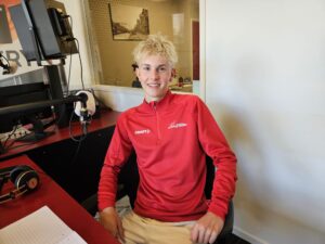 Hidde Terpstra maakt zich op voor de eredivisie triatlon